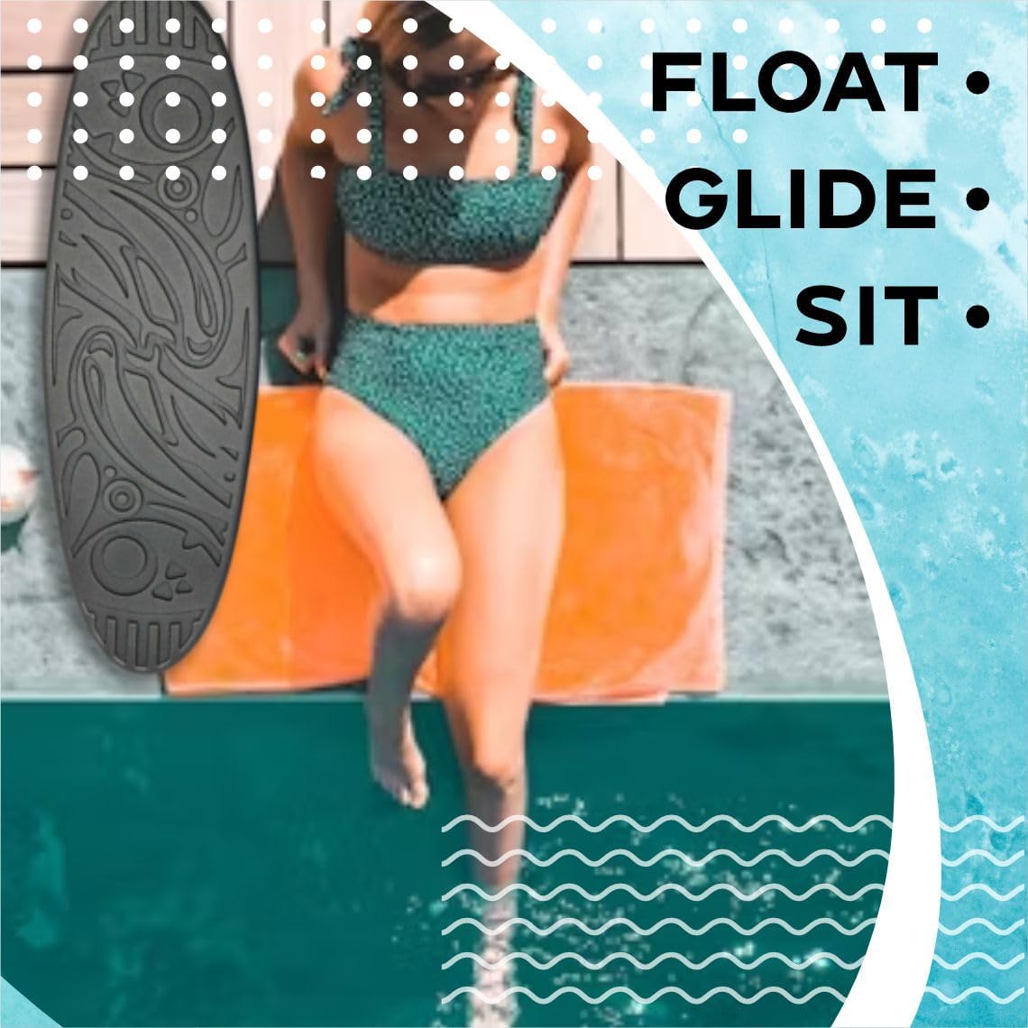 Soak Swimming Kickboard – Swim Board Training Equipment Accessories for Children and Adults in Pool