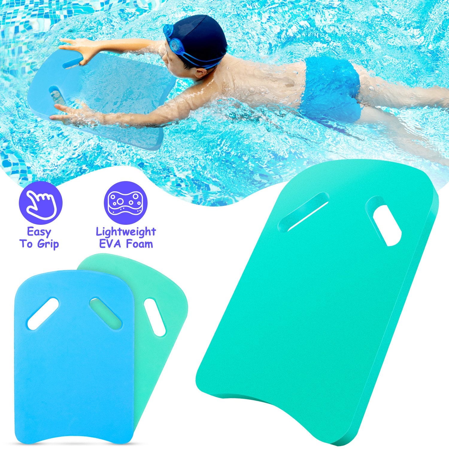Why use EVA foam kickboard for kids? Safe tools for learning to swim!