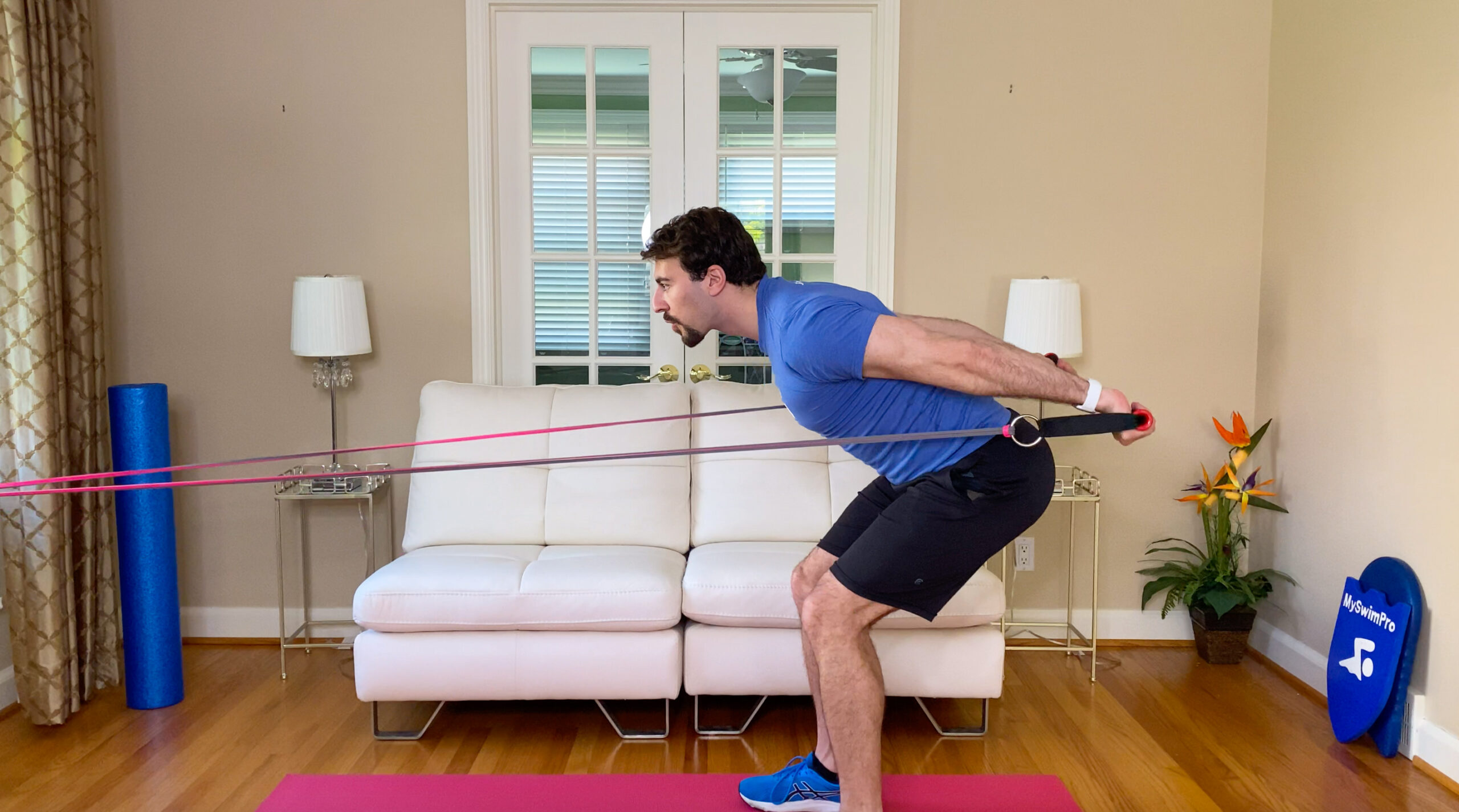 Best workouts with swim resistance bands for adults? (Easy step-by-step routines)