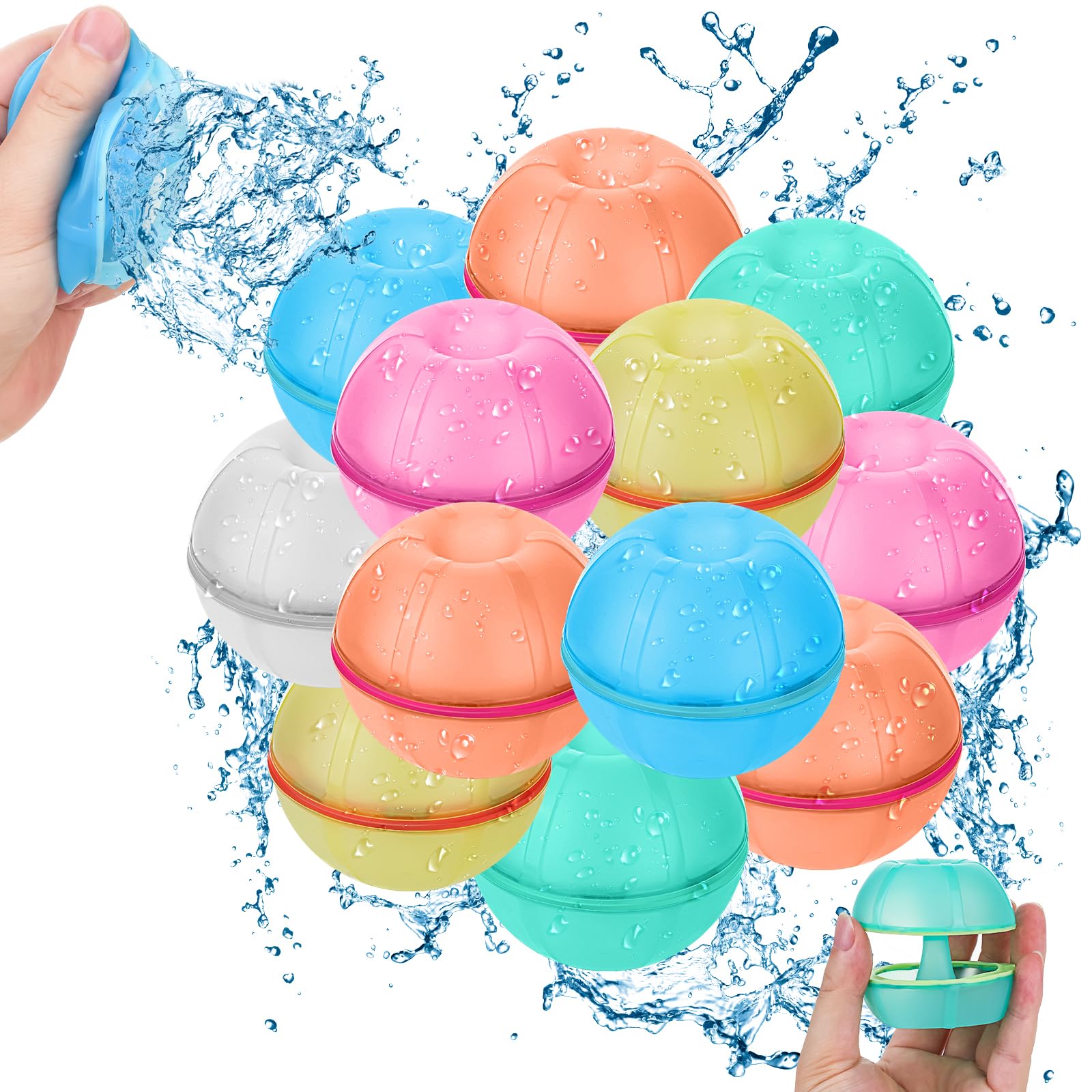 Benefits of reusable magnetic water balloons: why kids love them for summer splash!