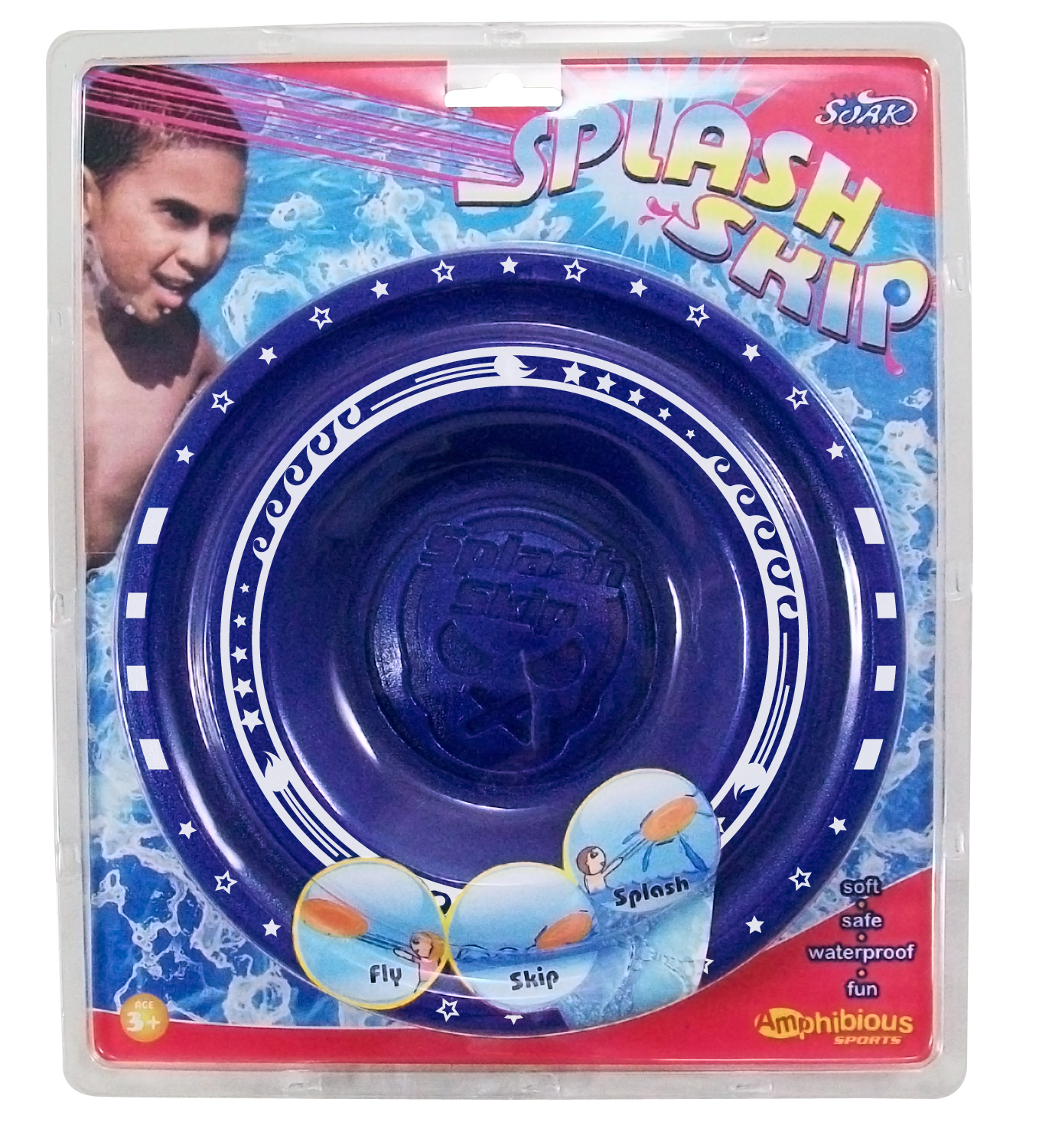 Soak Floating Splash Skip – For Beach, Pool & Water Parties