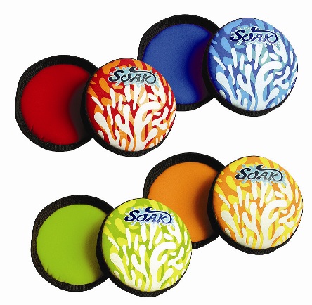 Soak Family Pool Frisbee – Easy to Throw, Fun to Catch!