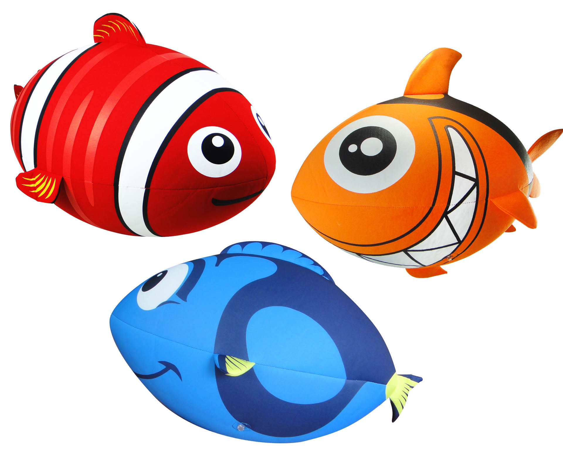 Soak Monster Fish Foot Ball – Perfect for School Games & Summer Fun!