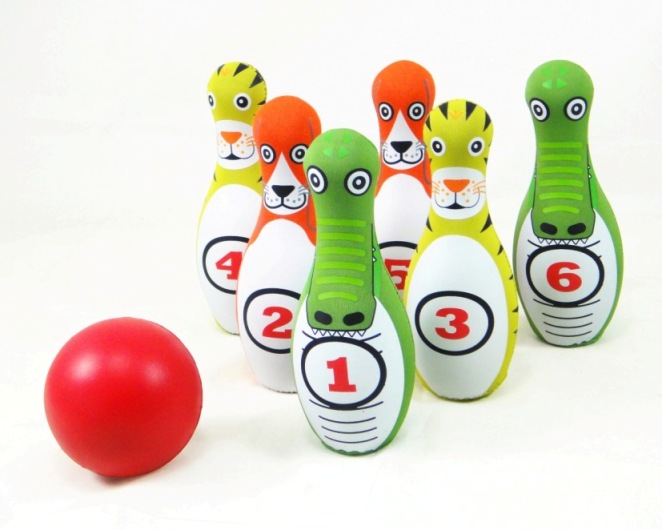 Soak Foam Bowling Set – Skill Game for Kids & Adults Alike!