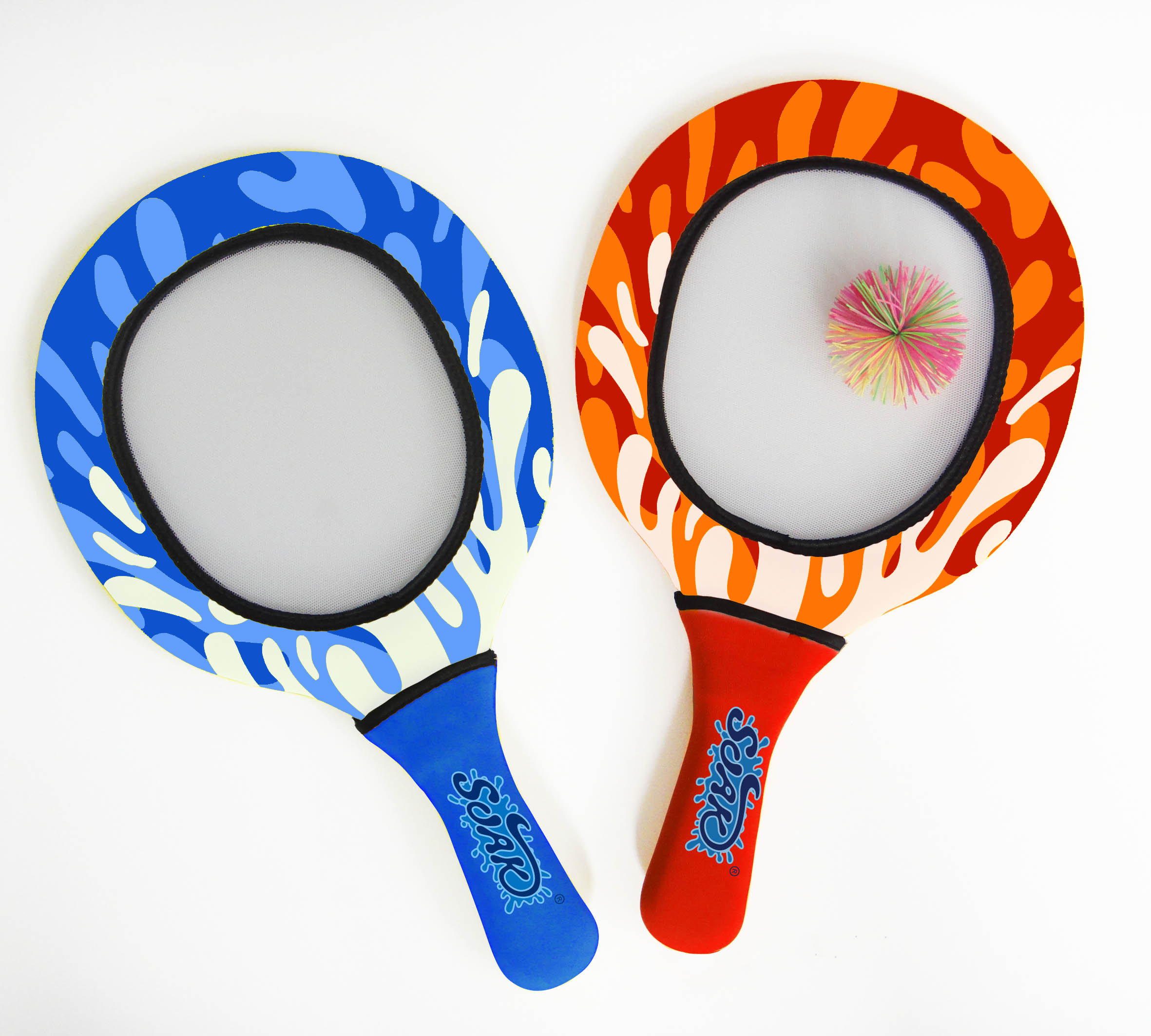 Soak Toss & Catch in Water – Lightweight Bouncing Paddle for Poolside Games!