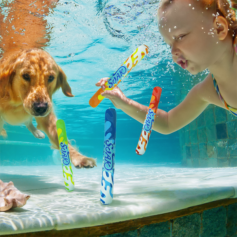 Soak No Hard Diving! Dive Sticks Game for Indoors & Outdoors