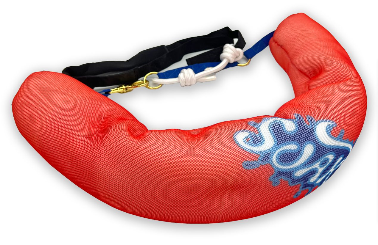 Soak Lifeguard Rescue Tube – High Buoyancy EVA Foam With Shoulder Strap & Tow Line, Safety Equipment