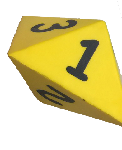 Soak Foam Soft Side Dice – Lightweight & Quiet, Perfect for Classroom & Playtime