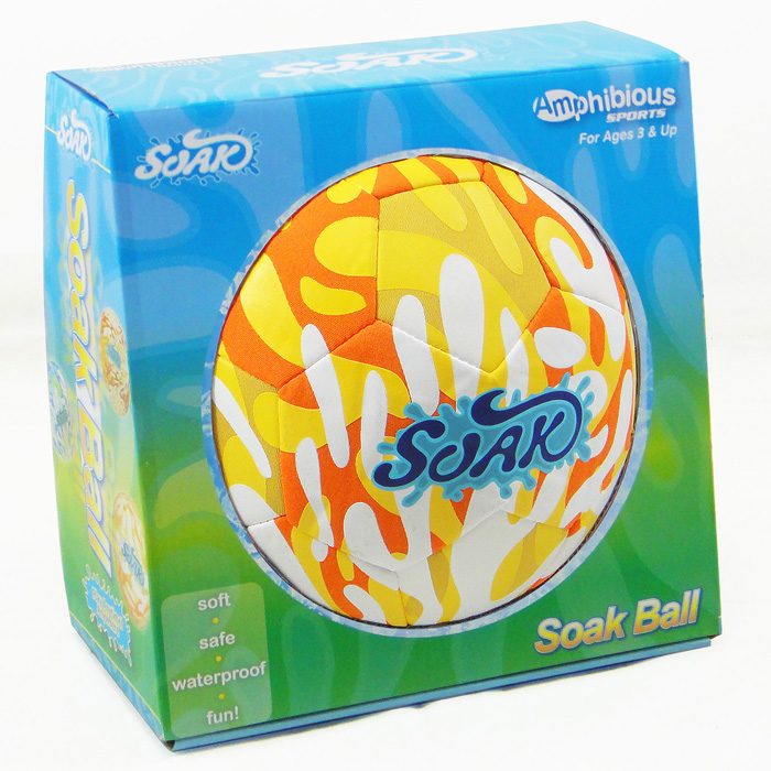 Soak Soft Soccer Ball – Safe & Lightweight for Kids’ Indoor & Outdoor Play