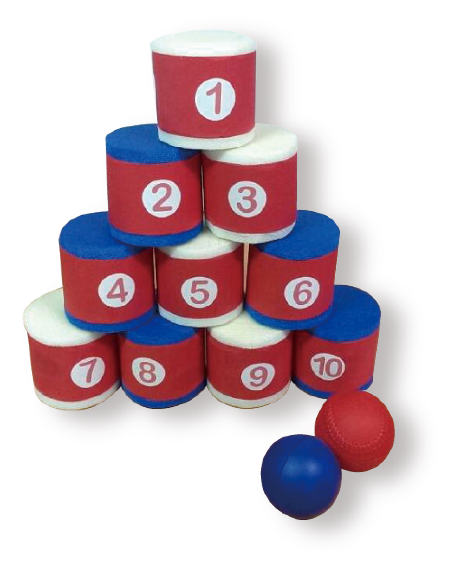 Soak 🎯 Soft Knockdown Can Set – Foam Cans + Toss Bags 🎪 Great for School Events, Parties & BBQs