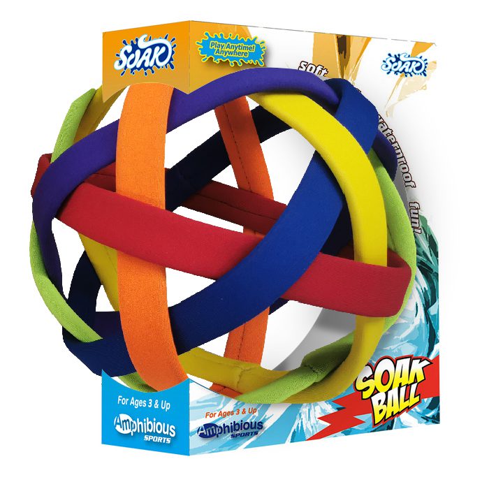 Soak Tumble Playball – Easy to Play Ideal for Backyard, Beach & School Games
